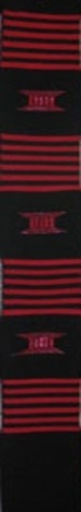 Black and  Red Kente