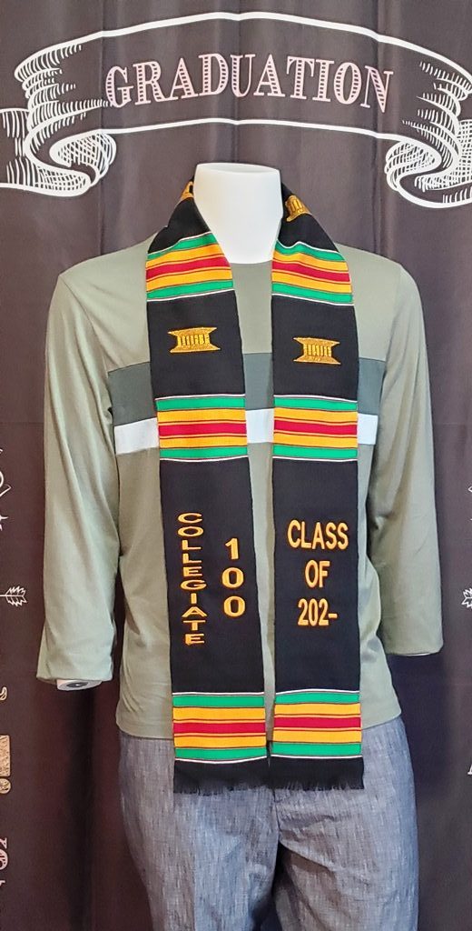Collegiate 100 and Class of 2023 Kente Stoles