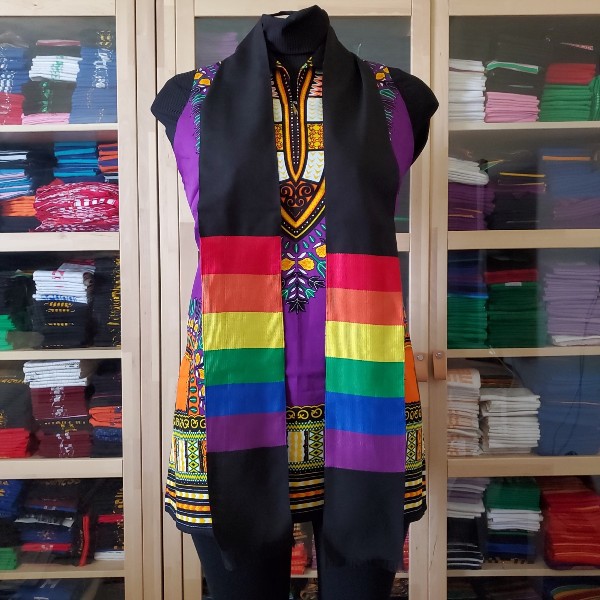 LGBT Graduation Kentes-New Black