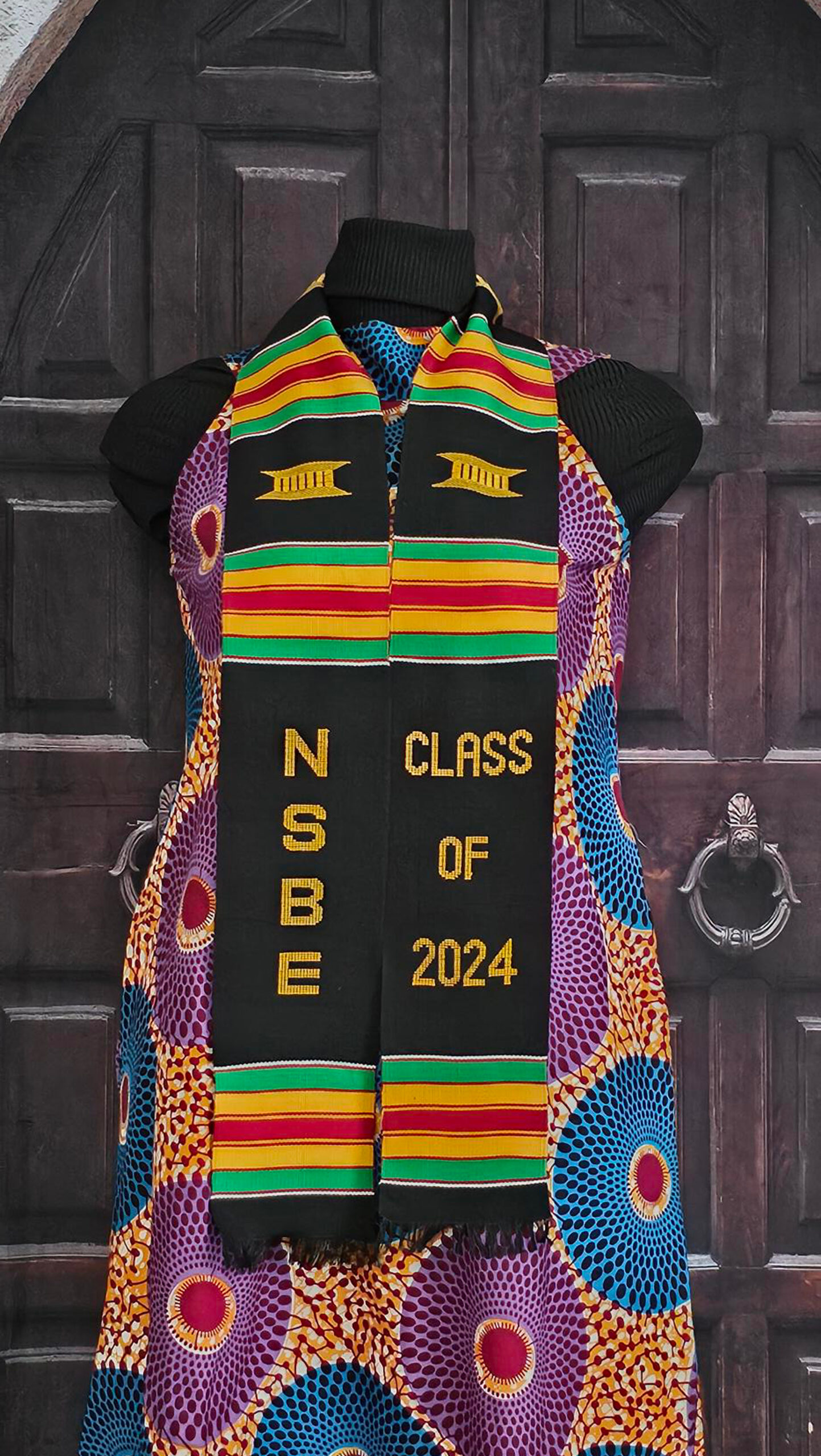 NSBE Class of 2024 Kente Stoles