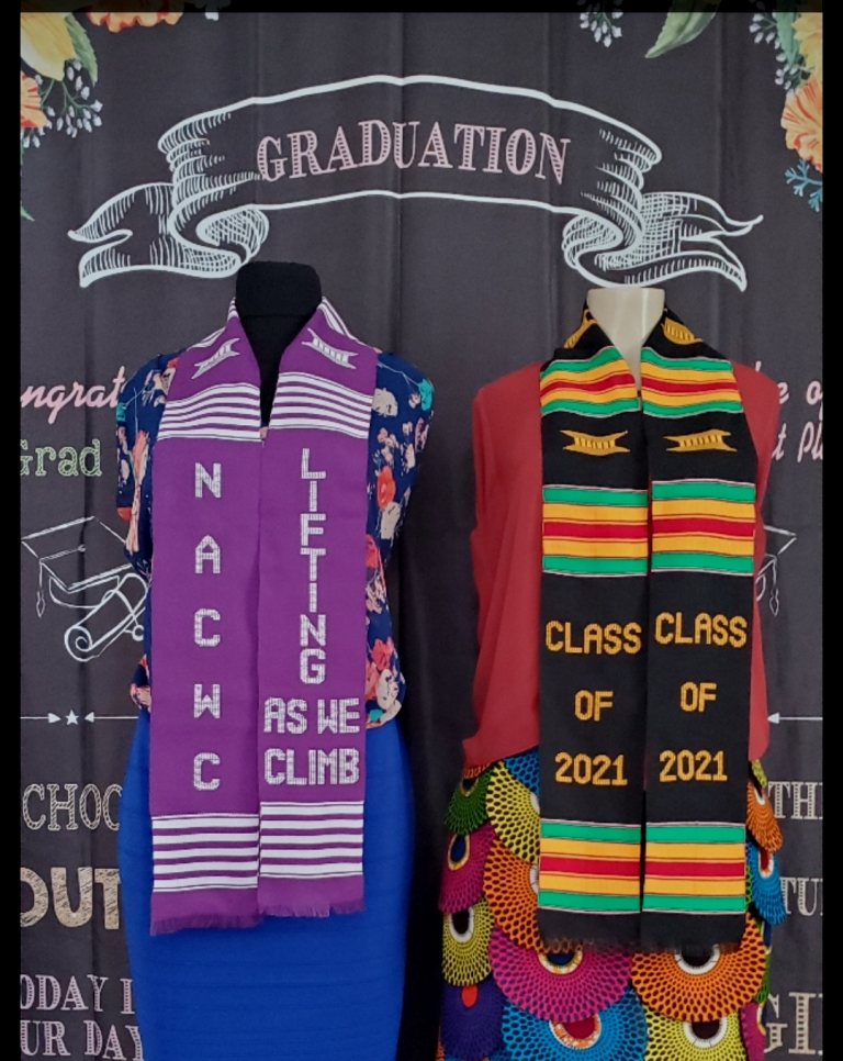 NACWC and Class of 2022 Kente Stoles