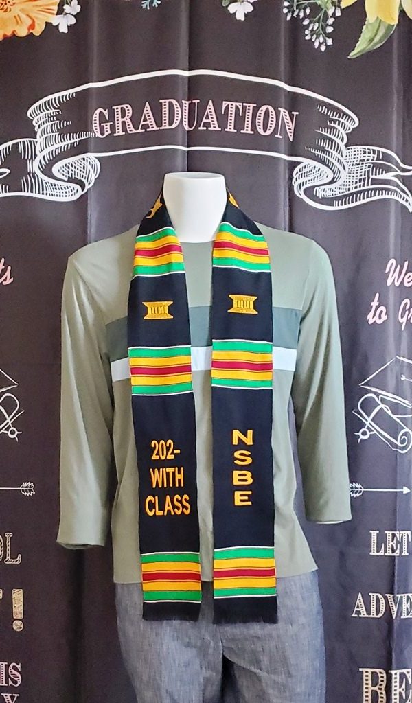 2023 With Class NSBE Kente Stoles