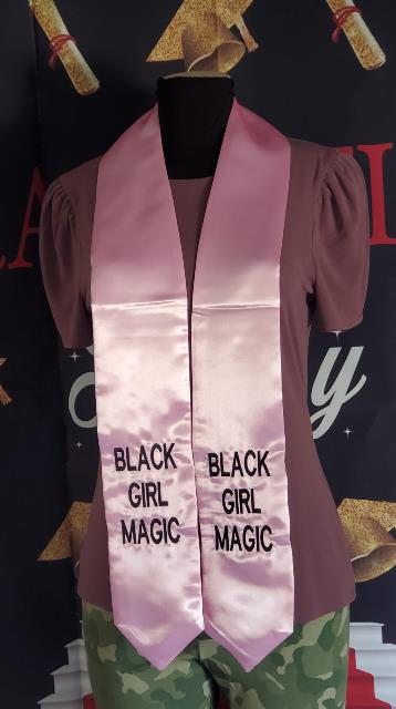 Black Girl Magic Graduation Scarves