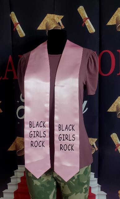 Black Girls Rock Graduation Scarves