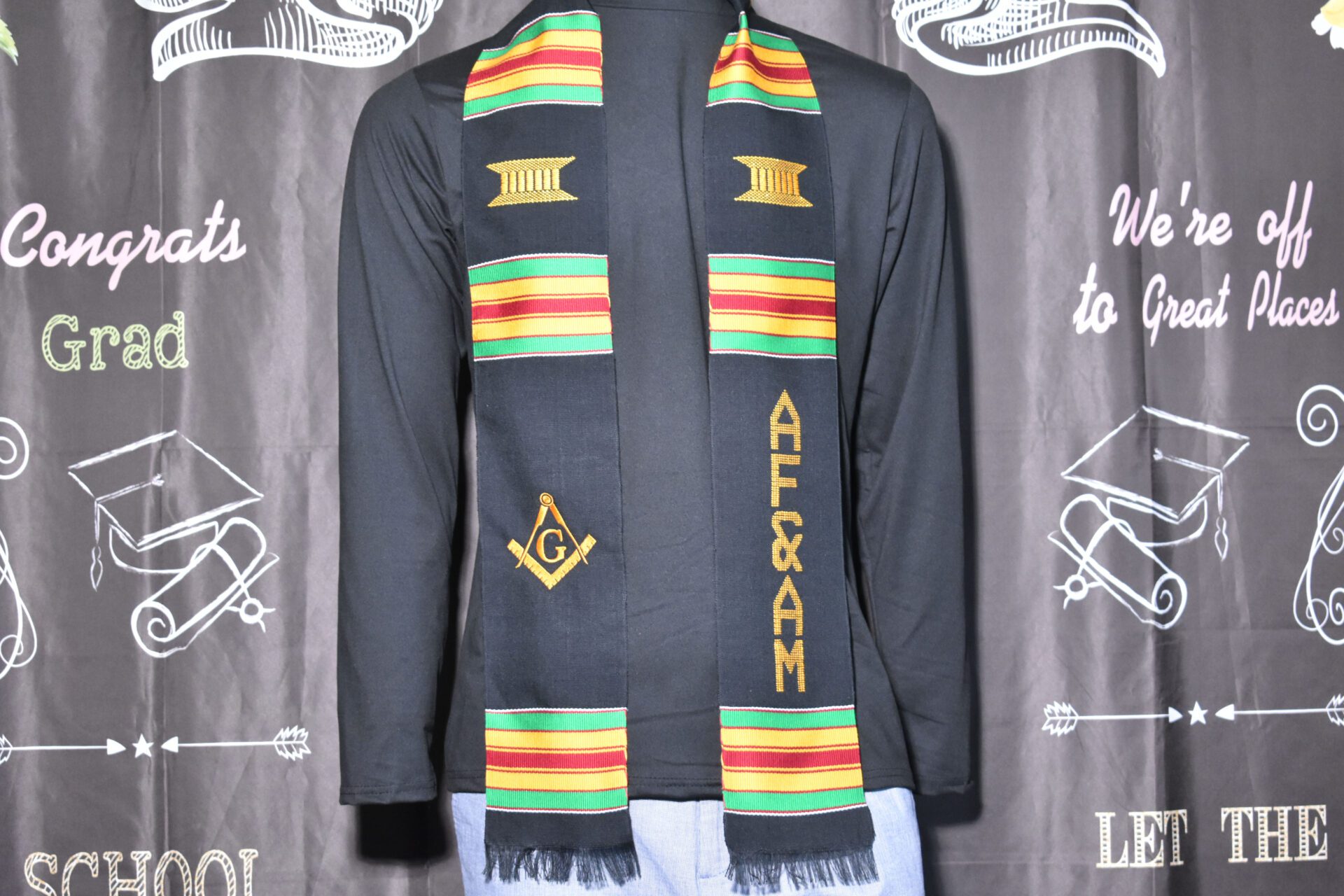 AF&AM Kente Stole